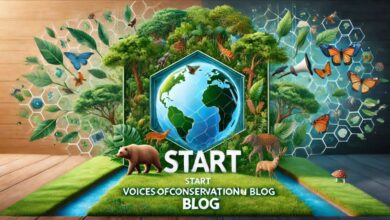 start voicesofconservation.org blog